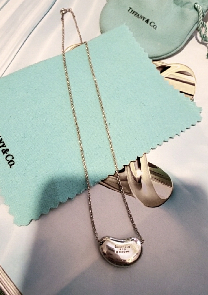 Tiffany Bean Necklace,l